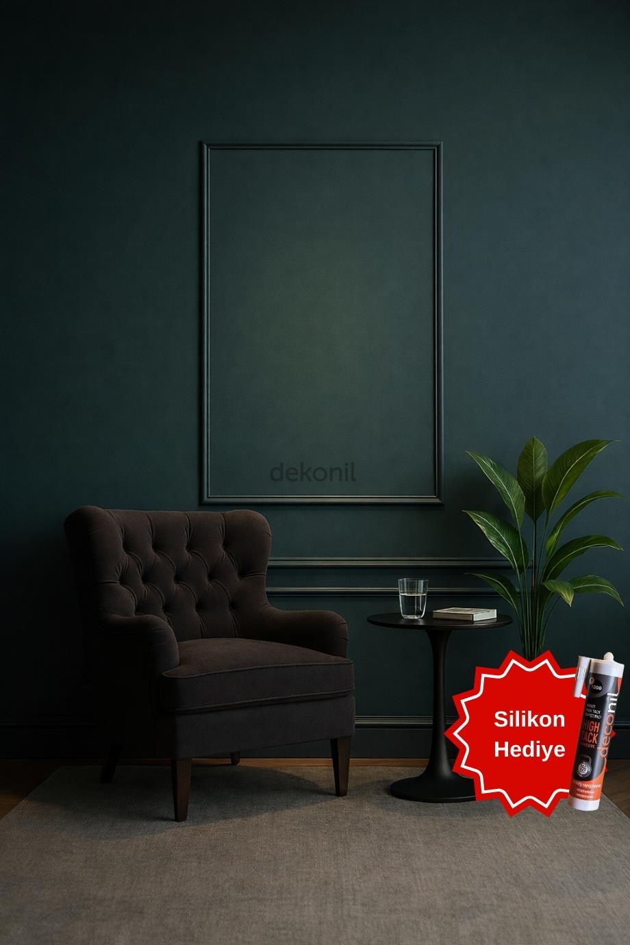 Roma 2.5cm Boyanabilir Hazır Kesilmiş Duvar Çıtası Paketi (70*120cm)