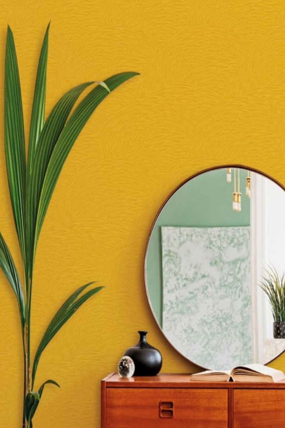 Savanna Leaf Pattern Wallpaper Z77510
