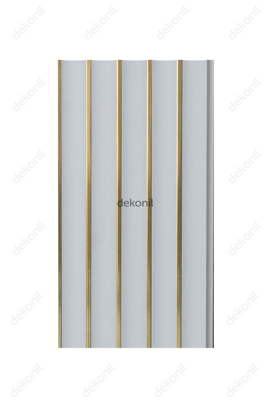 Sea White Gold Ceiling and Wall Paneling 15cm