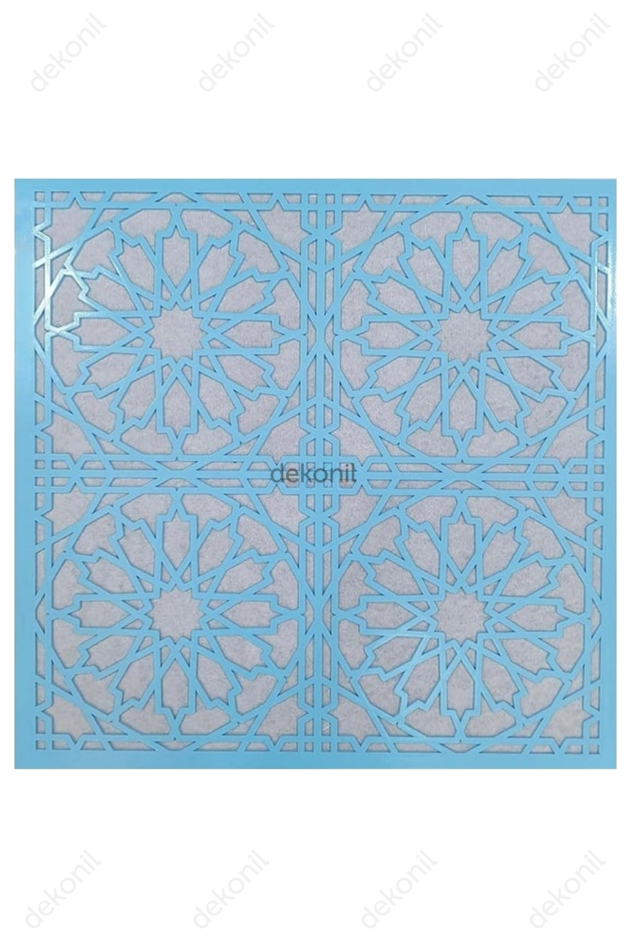 Selcuk Blue PVC Ceiling Panel 60*60 cm