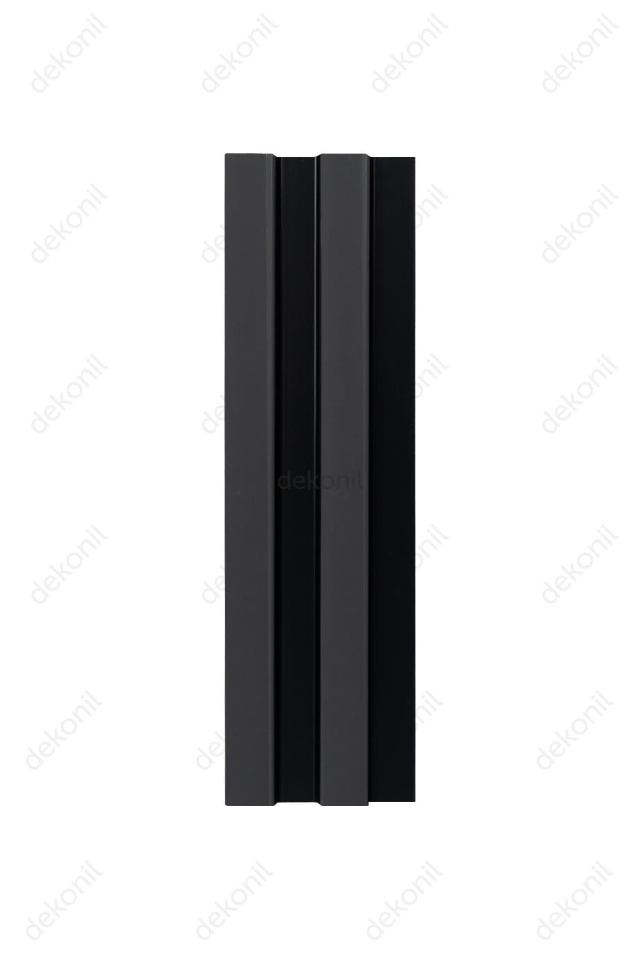 Siyah Antrasit Duvar ve Tavan Lambri 12cm