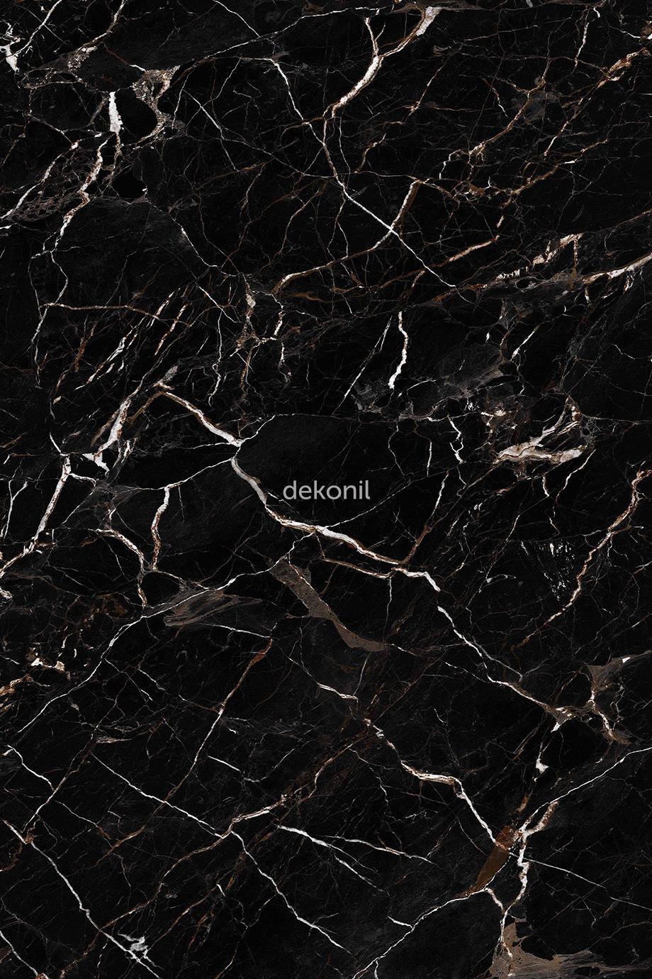 Siyah Beyaz Mermer Desenli Pvc Duvar Paneli 122*244cm