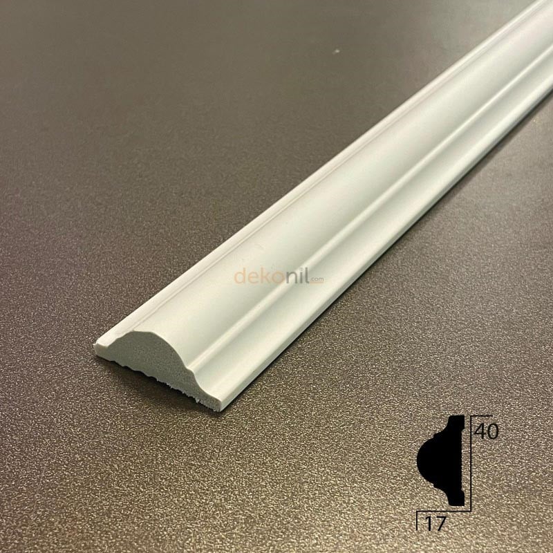 Sofia Boyanabilir Duvar Çıtası 4cm