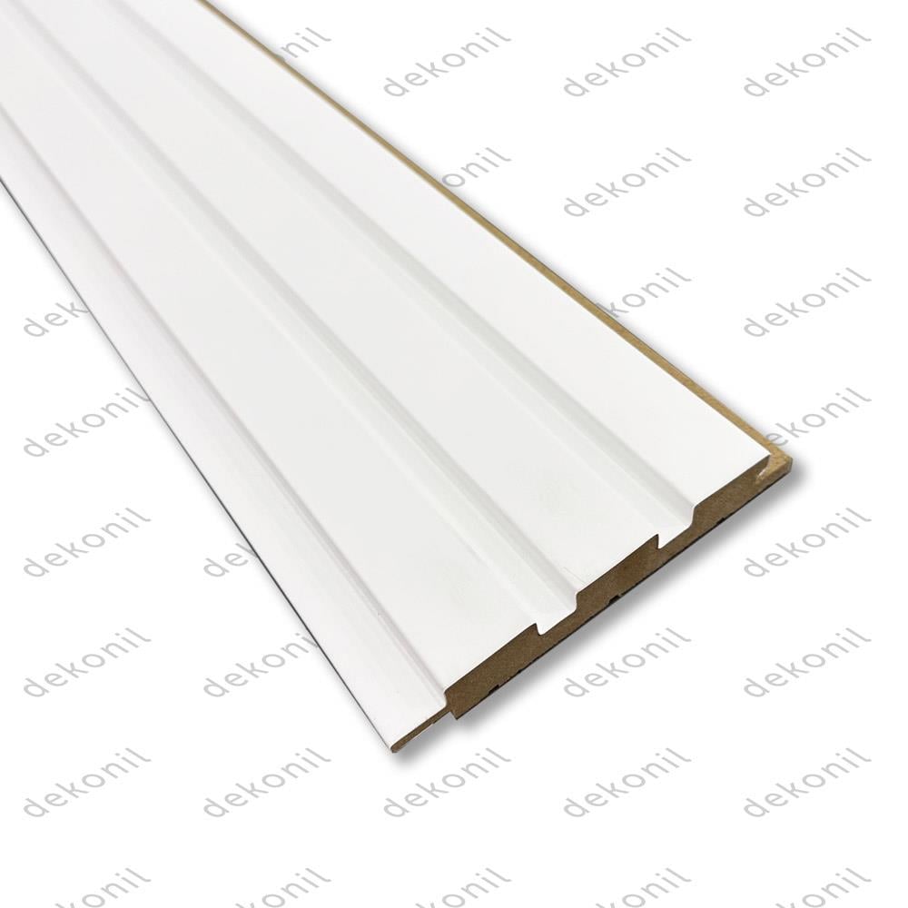 Beyaz Mdf Tavan ve Duvar Lambri 12cm