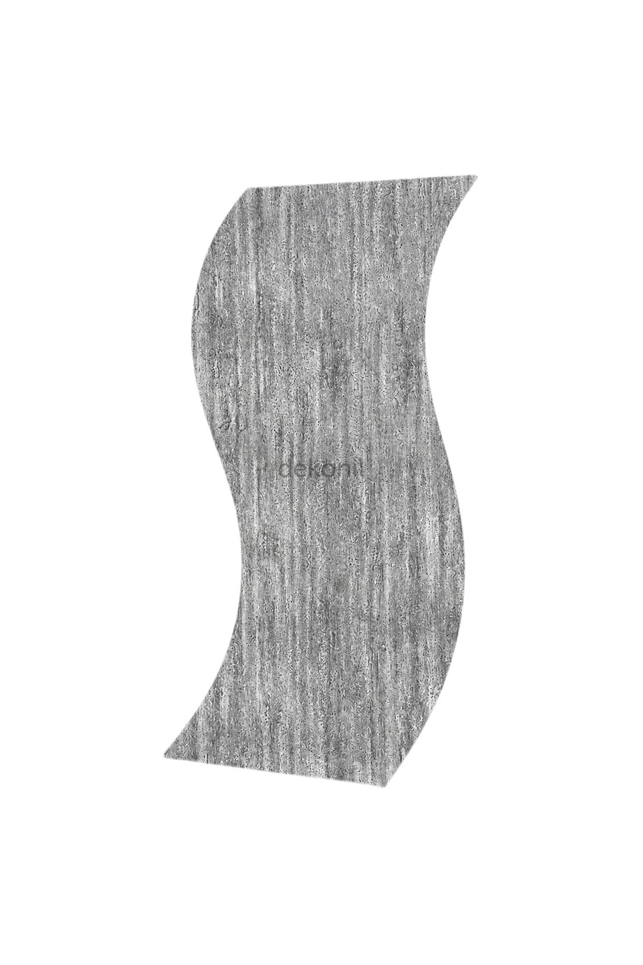 Titanium Traverten Desenli Flexinil Stone İnce Esnek Doğal Taş Panel 50*100 cm