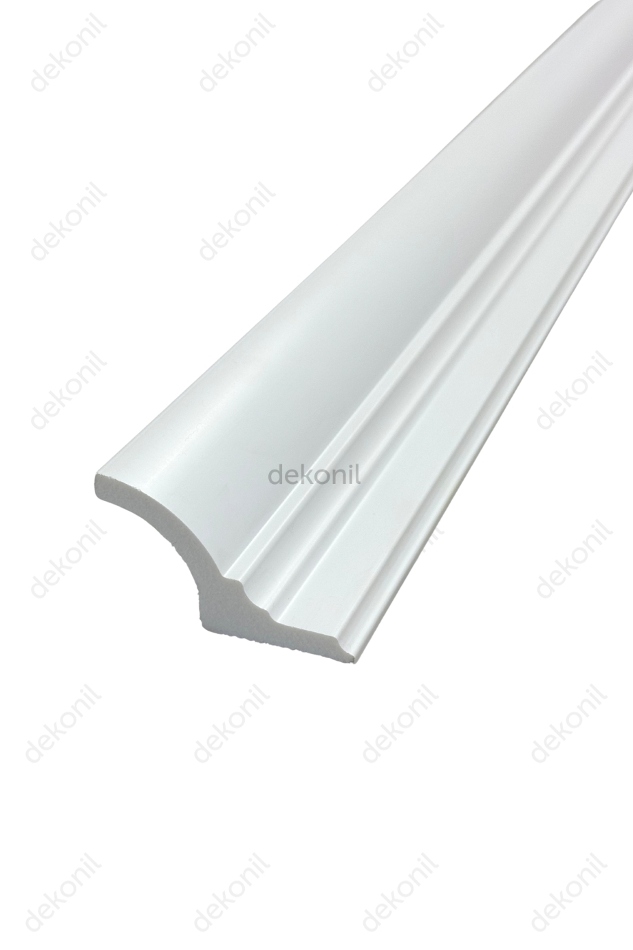 Tokyo Ledli Kavisli Boyanabilir Kartonpiyer 7cm