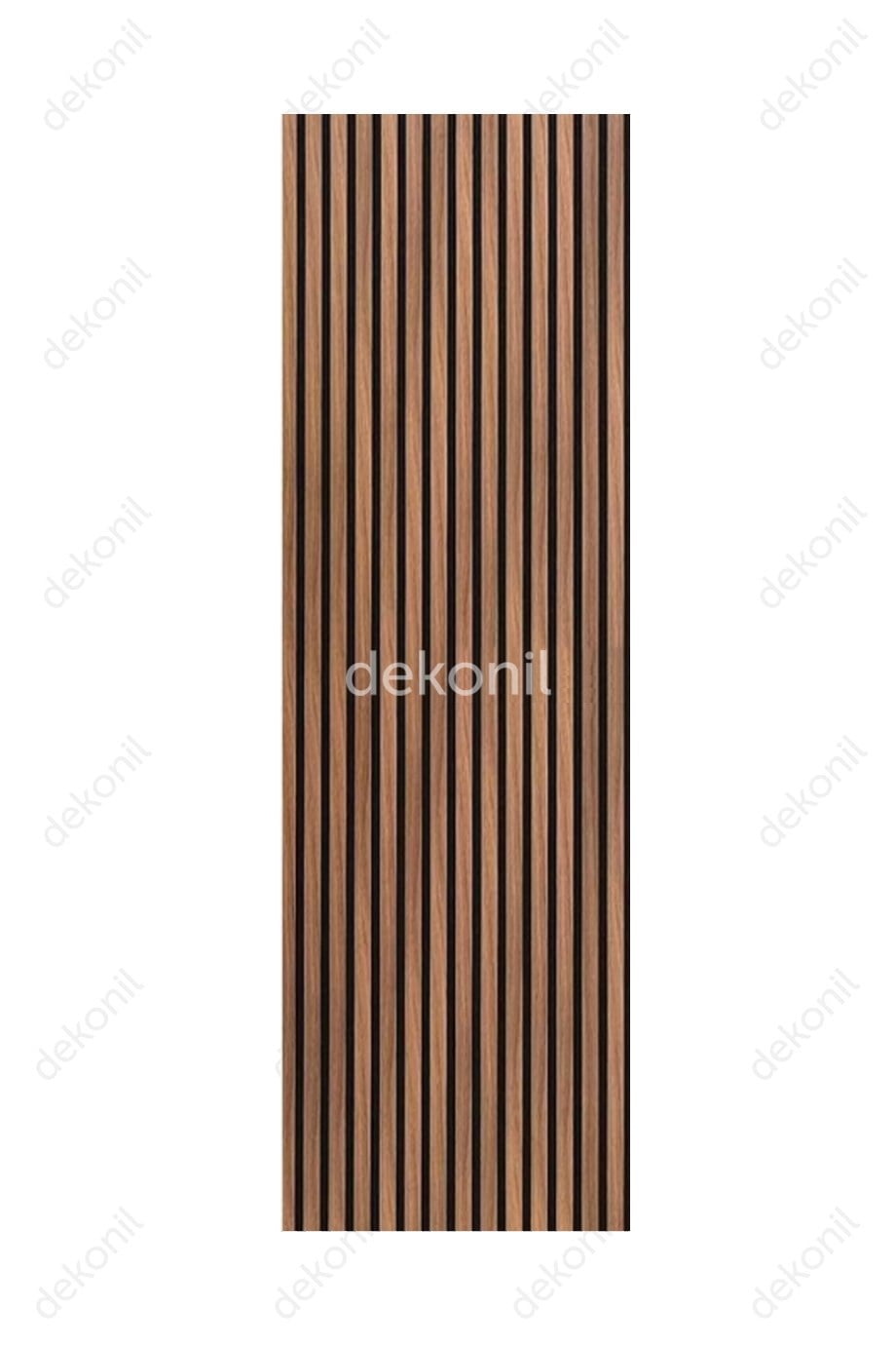 Yeni Nesil Lambri Duvar Paneli Ceviz 60*275 cm