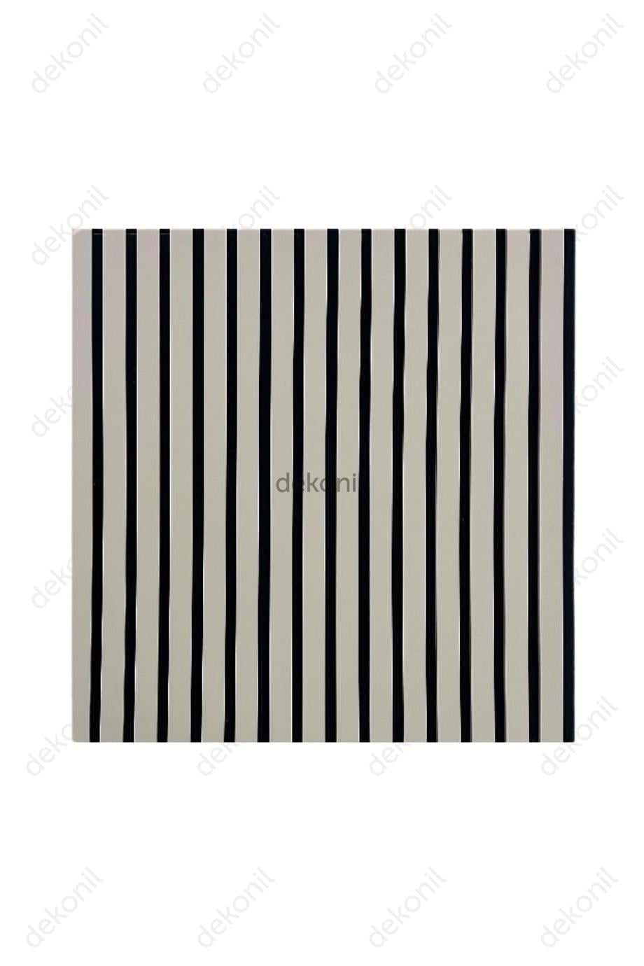 Yeni Nesil Lambri Duvar Paneli Fırtına Gri 60*60 cm