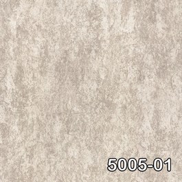 Decowall Retro 5005-01 Simli Gri Düz Duvar Kağıdı