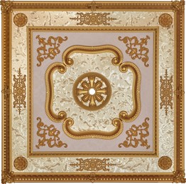 Altın Kare Saray Tavan 120*120 cm