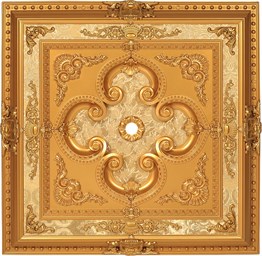 Altın Kare Saray Tavan 90*90 cm