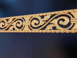 Altın Saray Tavan Bordür 10,5*101 cm, Saray Tavan Profilleri Çıta Bordür Süpürgelik Lambri Modelleri ve Fiyatları Patina, Eskitme, Altın, Gümüş