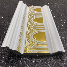 Beyaz Altın Audy Kartonpiyer 12cm | Dekonil
