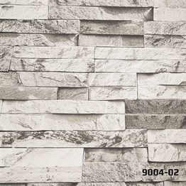Deco Stone 9004-02 Gri Taş Desenli Duvar Kağıdı Modelleri ve Fiyatları
