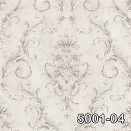 Decowall Retro 5001-04 Damask Desenli Duvar Kağıdı