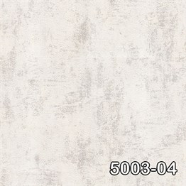 Decowall Retro 5003-04 Simli Gri Düz Duvar Kağıdı