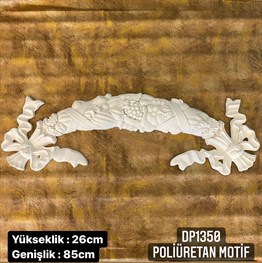 Dekoratif Boyanabilir Poliüretan Süs Motif 85cm | Dekonil