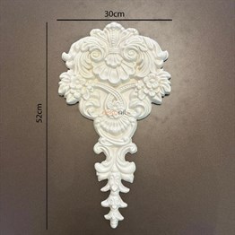 Dekoratif Poliüretan Boyanabilir Motif 52*30 cm