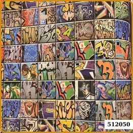 Grown Pop Art Genç Odası Duvar Kağıdı 512050 l Dekonil Duvar Kağıdı