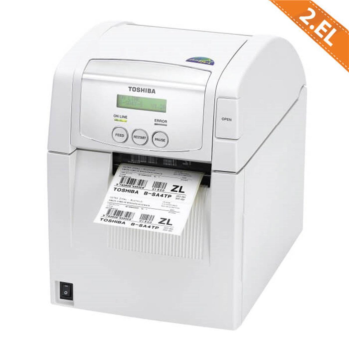 2. El Barkod YazıcılarToshiba B-SA4TP 2.El Barkod Yazıcılar