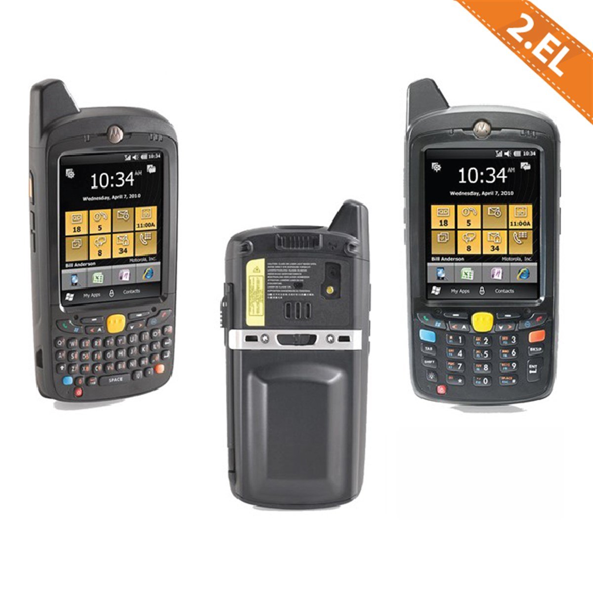 2. El Windows Mobile El TerminalleriMotorola MC65 El Terminali 2.El