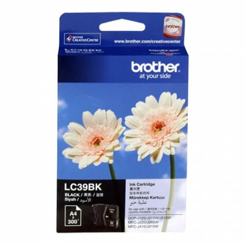 BROTHER LC-39BK Siyah Kartuş