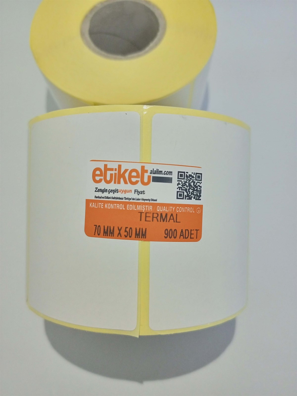 Termal Etiket (Sticker)70mm x 50mm Termal Etiket (Sticker)