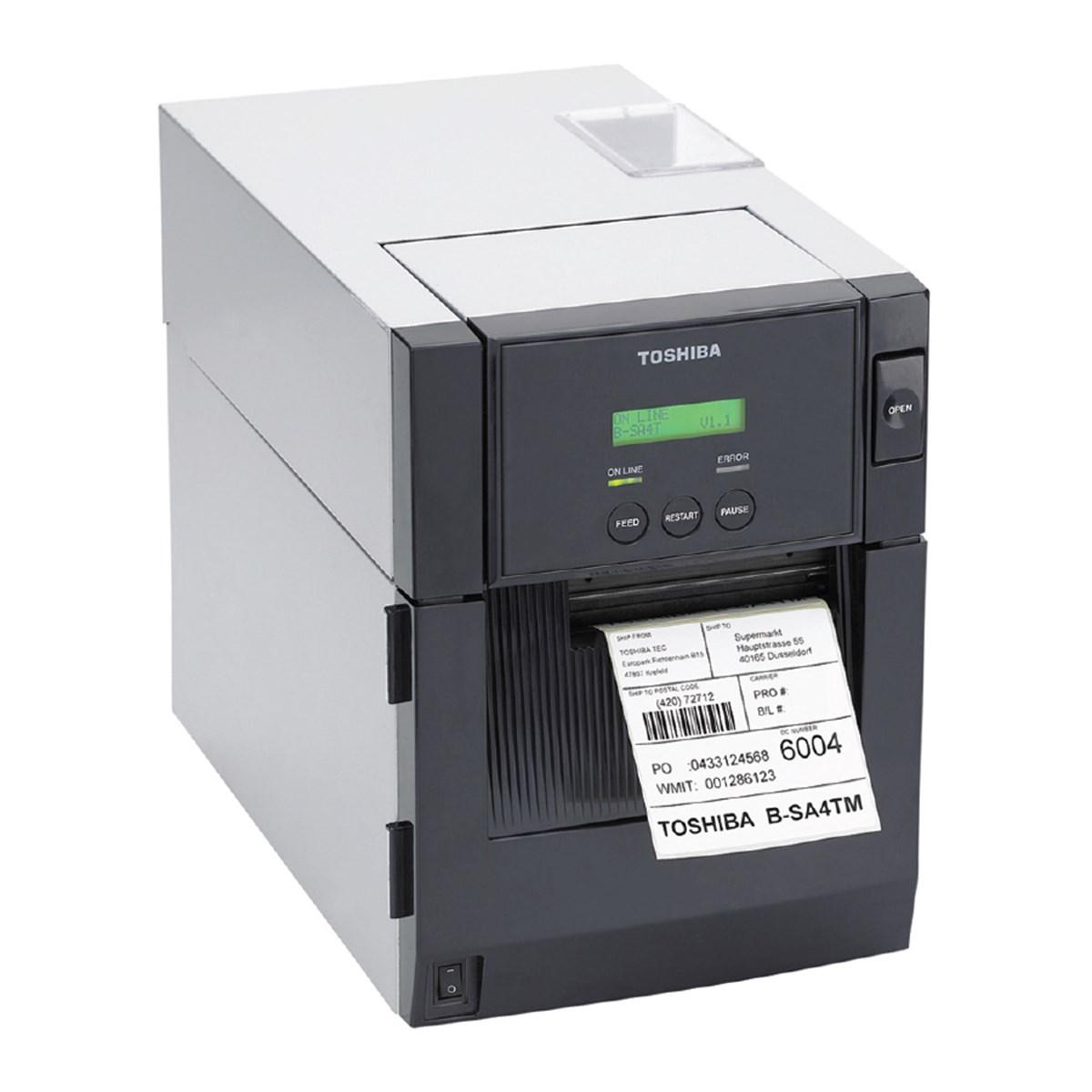 Toshiba Barkod YazıcılarToshiba B-SA4TM 203 Dpi Barkod Yazıcı