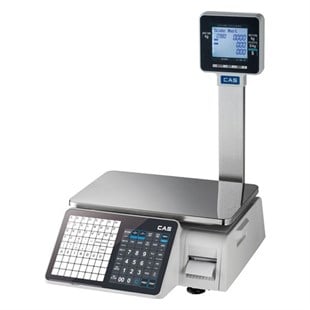 CAS CL-3000 (Boyunlu) 30 Kg Barkodlu Terazi