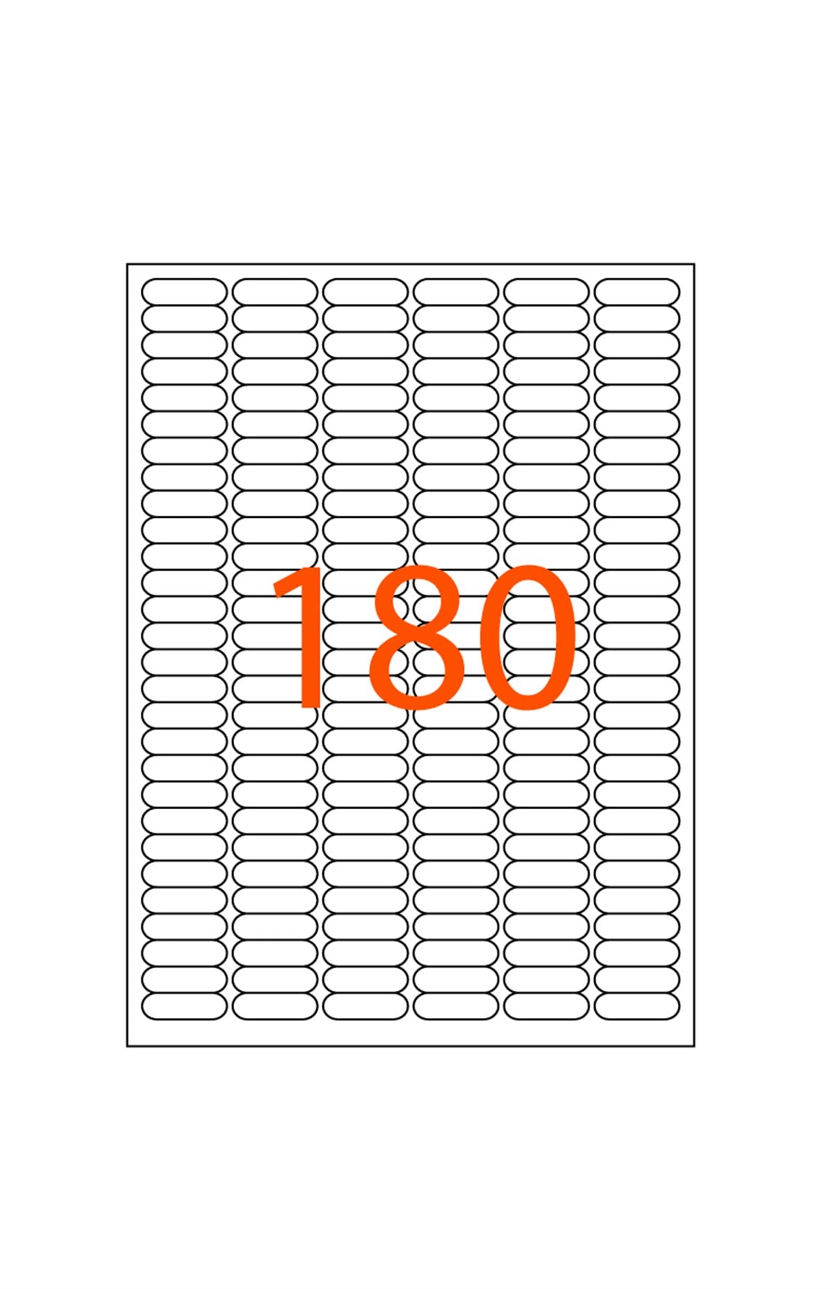 30 x 9 mm Lazer Etiketi JB-1060