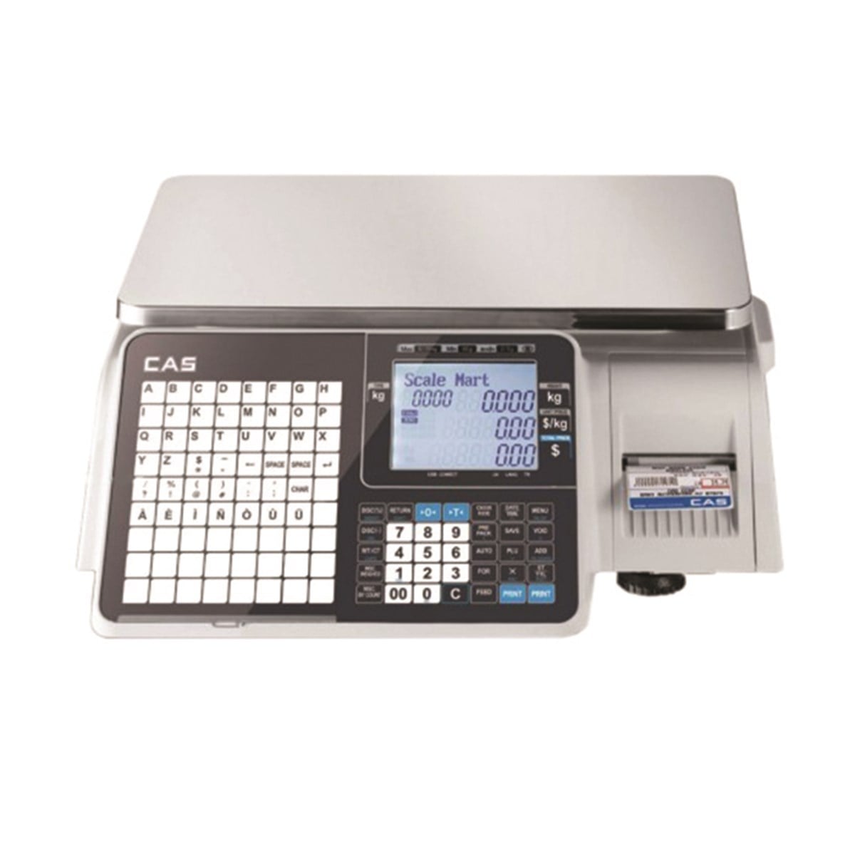 CAS CL-3000 (Boyunsuz) Barkodlu Terazi