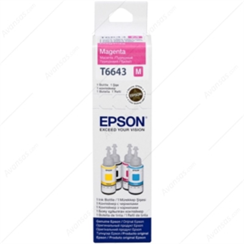 EPSON T6643 Kırmızı Kartuş