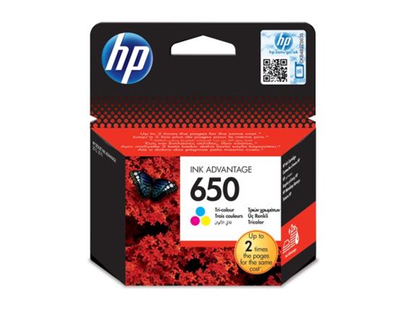 HP 650 Renkli (Tri-color) Kartuş CZ102AE