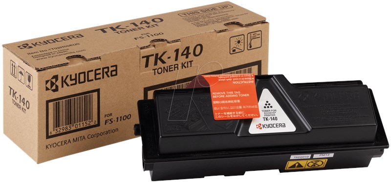 Kyocera Mita TK-140 Orjinal Siyah Toner,