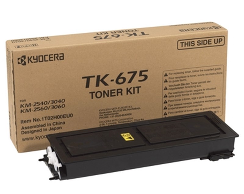 Kyocera Mita TK-675 Orjinal Siyah Toner