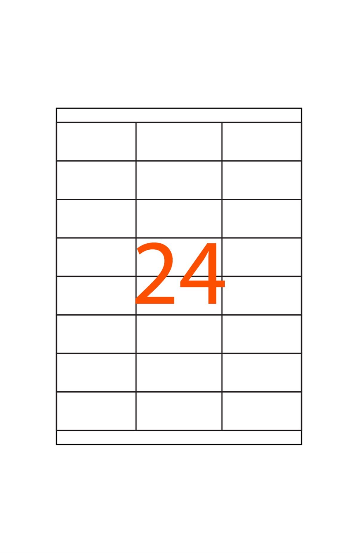 Laser Etiket-Bilgisayar Etiket70 x 36 mm Lazer Etiketi JB-1334