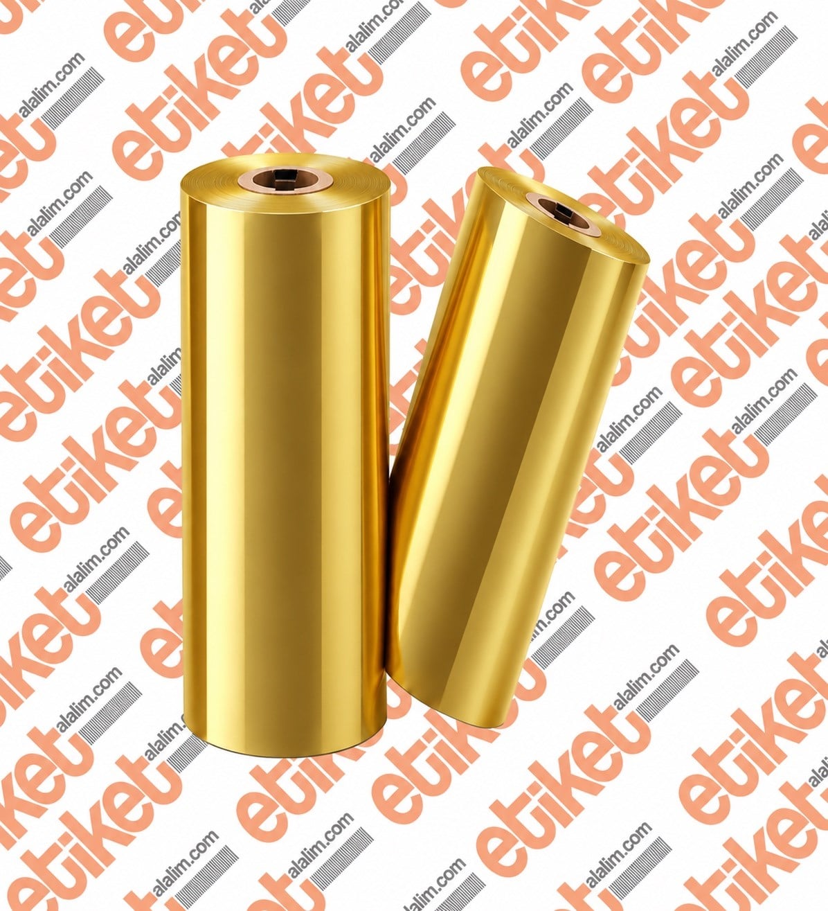 Resin Ribonlar110mm x 74 Metre out Side (Gold) Resin Ribon