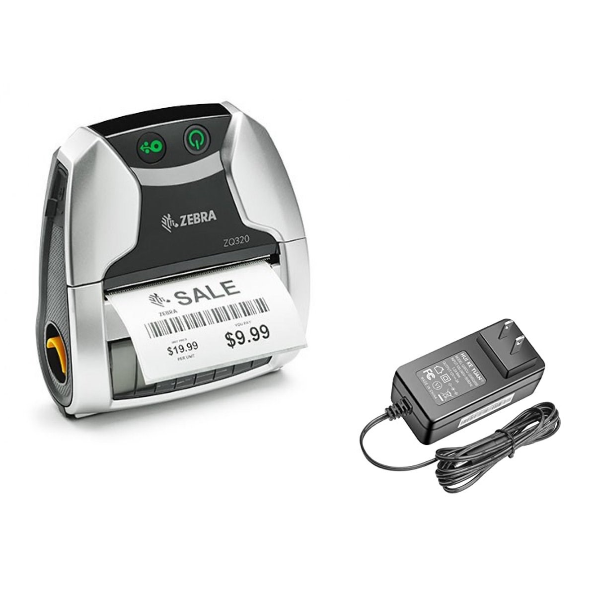 Zebra Barkod YazıcılarZebra ZQ32-A0E02TE-00 Mobil Yazıcı ve Power Supply