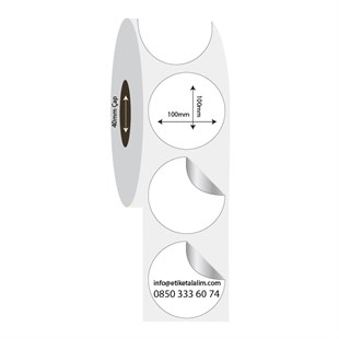 Fastyre Etiket (Sticker)100mm x 100mm Fastyre Etiket