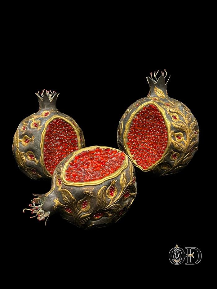 El Yapımı Pirinç Nâr-ı Bereket Seti