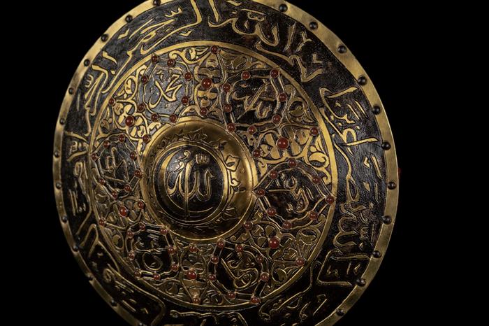 Fatih Sultan Mehmet Han Zırh Seti Masa Üstü Dekor Boy