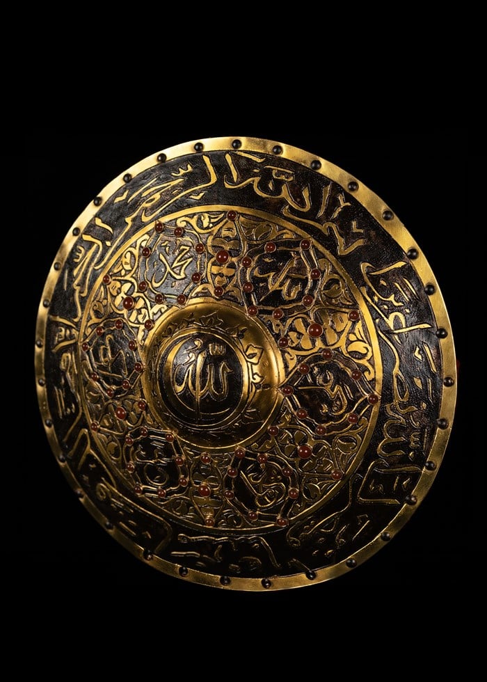Fatih Sultan Mehmet Han Zırh Seti Masa Üstü Dekor Boy