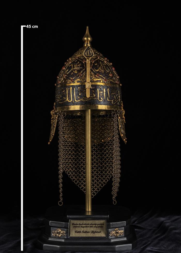 Sultan Mehmed the Conqueror Helmet - Desktop Decor Size