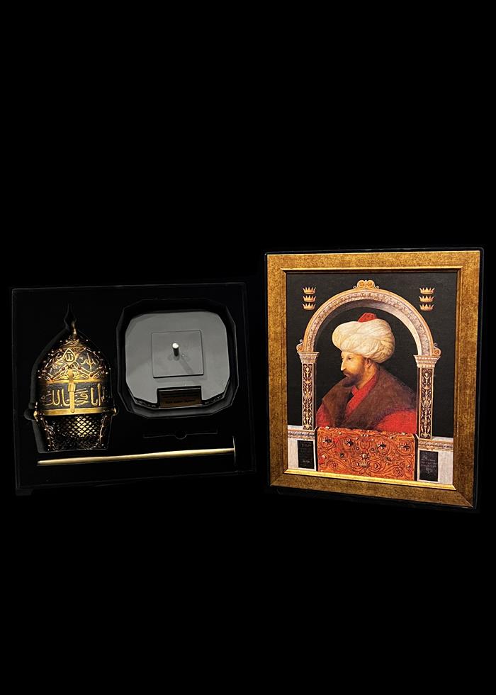 Sultan Mehmed the Conqueror Helmet - Desktop Decor Size