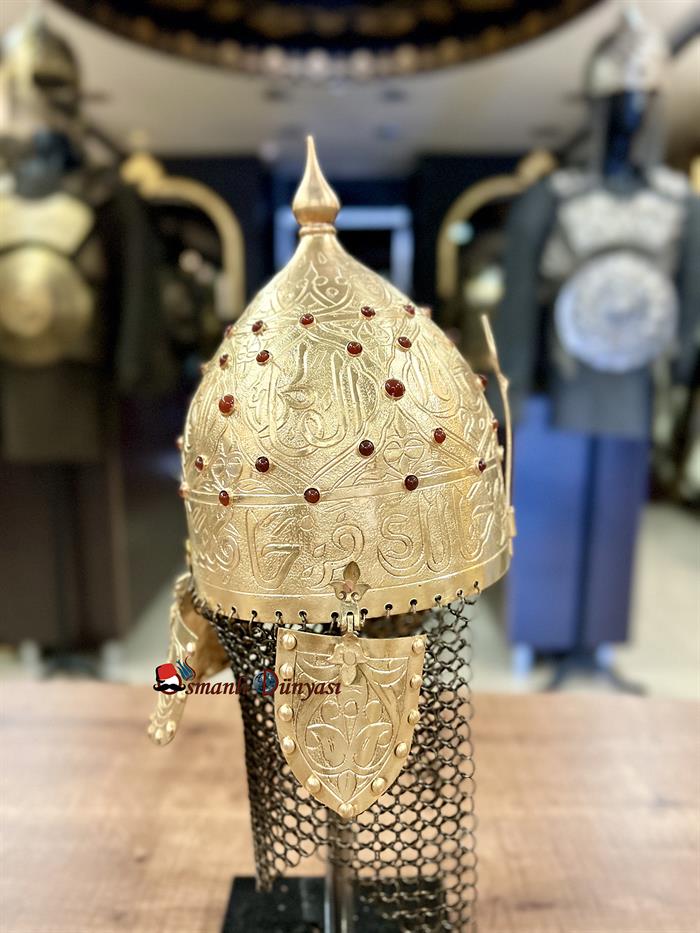 Miniature Fatih Sultan Mehmed Helmet