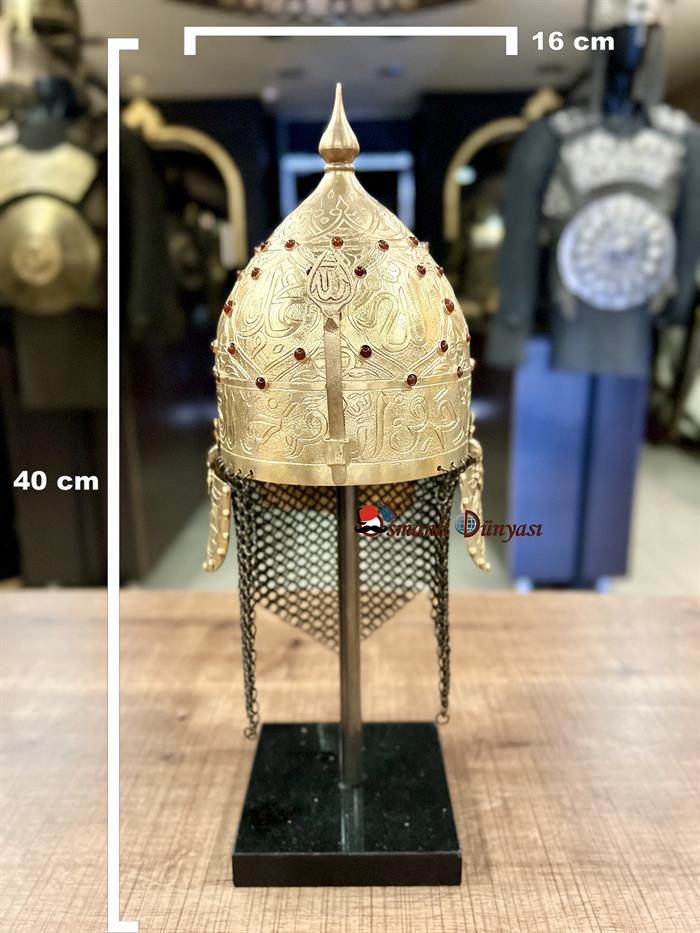 Miniature Fatih Sultan Mehmed Helmet