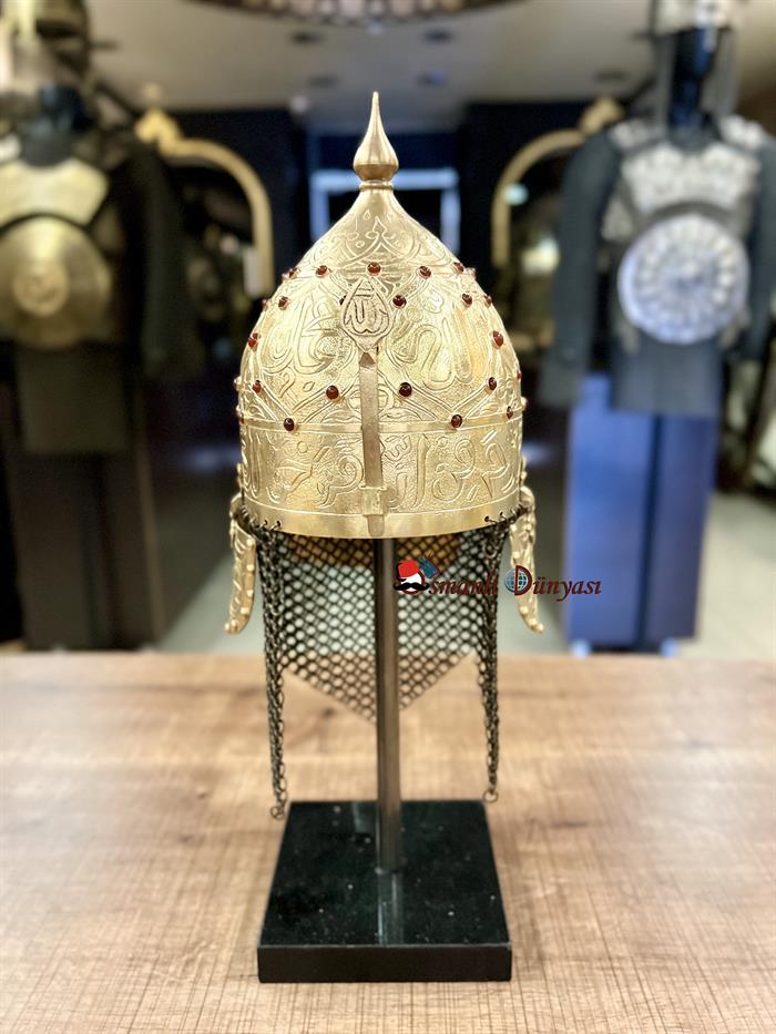 Miniature Fatih Sultan Mehmed Helmet