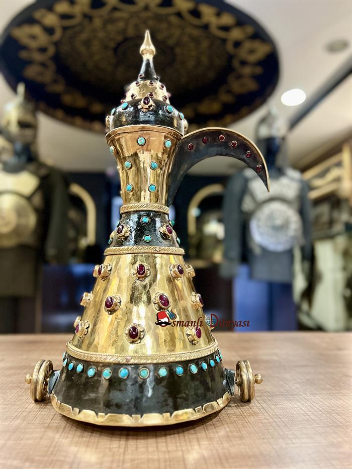 Saray-ı Hümayun Tekerlekli Kahve Cezvesi