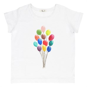 Balonlu Çocuk Tişört
