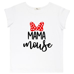 Mama Mouse Kadın Tişört
